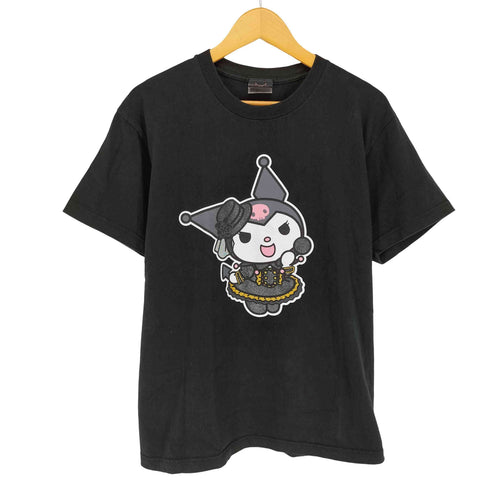 READY TO KISS 両面キャラクタープリントクルーネックTシャツ レディース XL