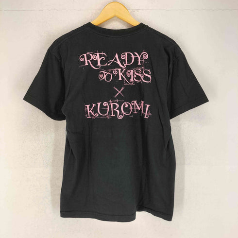 READY TO KISS 両面キャラクタープリントクルーネックTシャツ レディース XL