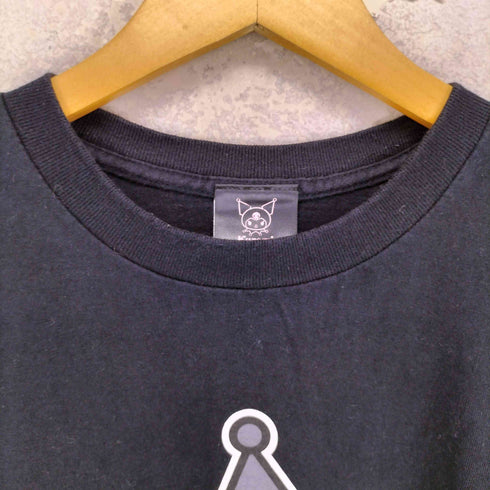 READY TO KISS 両面キャラクタープリントクルーネックTシャツ レディース XL