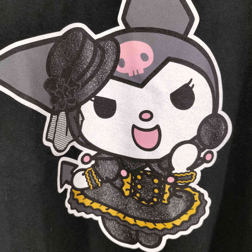 READY TO KISS 両面キャラクタープリントクルーネックTシャツ レディース XL