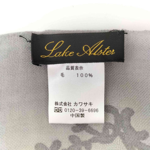 lake alster フラワーストール レディース