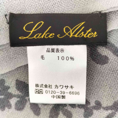 lake alster フラワーストール レディース