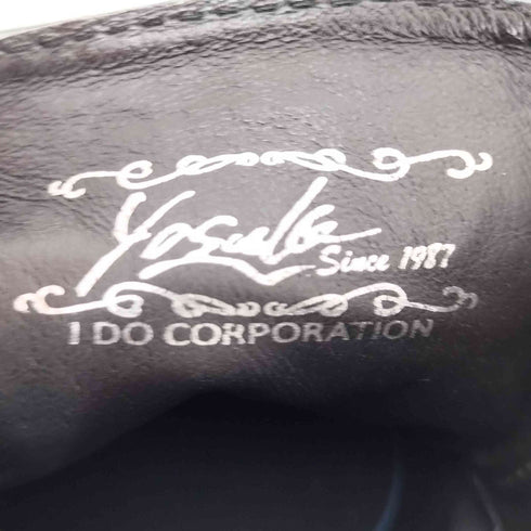 ヨースケユーエスエー YOSUKE U.S.A 型押しクロコ サイドジップ ヒールブーツ メンズ 26.5cm