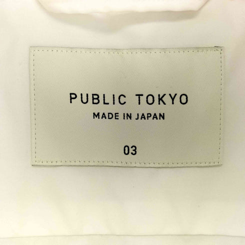 パブリックトウキョウ PUBLIC TOKYO ドレスシャツ メンズ JPN:3