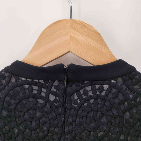 ステラマッカートニー STELLA McCARTNEY ショルダーレースワンピース エンブロイダリー レディース 36