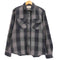 アルカルザ ALCARZA HEAVY FLANNEL チェック フラップポケット ヘビーウェイト ネルシャツ メンズ import:L