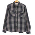 アルカルザ ALCARZA HEAVY FLANNEL チェック フラップポケット ヘビーウェイト ネルシャツ メンズ import:L
