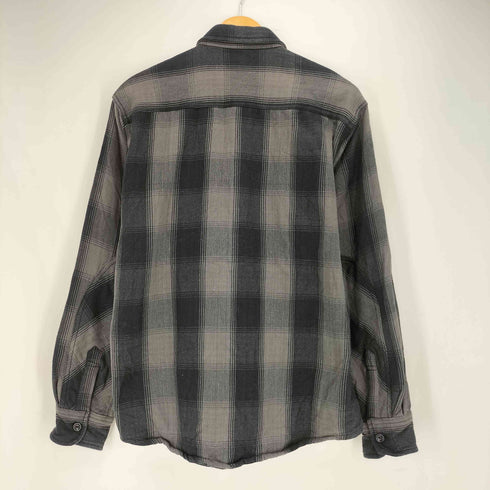 アルカルザ ALCARZA HEAVY FLANNEL チェック フラップポケット ヘビーウェイト ネルシャツ メンズ import:L
