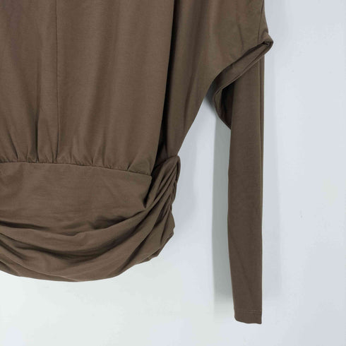 ピンコ PINKO 変形ハイネックトップス レディース import:S