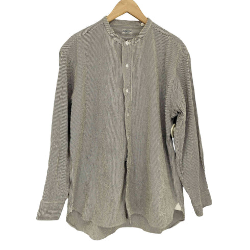 ジャーナルスタンダードホームステッド JOURNAL STANDARD J.S HOMESTEAD バンドカラーシャツ メンズ JPN:M