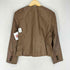 GRAN JOUE cow leather カウレザー デザインボタンノーカラーレザージャケット レディース L