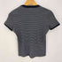 ローレンジーンズカンパニー LAUREN JEANS COMPANY エンブレム刺繍 ショルダーボタン ボーダー 半袖Tシャツ レディース import:XS