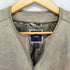 ギャップ Gap lamb leather ラムレザーノーカラージャケット レディース XS