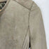 ギャップ Gap lamb leather ラムレザーノーカラージャケット レディース XS