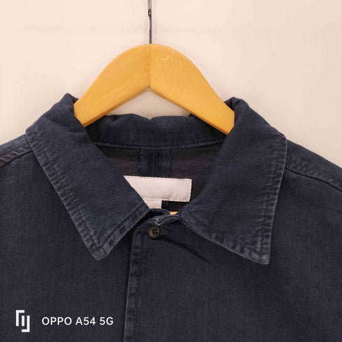 ザラ ZARA JEANS-OVERSHIRT AUS LEICHTEM DENIM ライト デニム シャツ ジャケット メンズ import:S