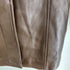 article lamb leather fox fur ラムレザー&フォックスファー 比翼ステンカラーコート レディース 11AR