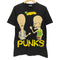 STANLEY DESANTIS 90S USA製 MTVS BEAVIS AND BUTT HEAD PUNKS プリント コピーライト1995 袖シングルステッチ S/S クルーネックTシャツ メンズ import:M