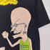 STANLEY DESANTIS 90S USA製 MTVS BEAVIS AND BUTT HEAD PUNKS プリント コピーライト1995 袖シングルステッチ S/S クルーネックTシャツ メンズ import:M