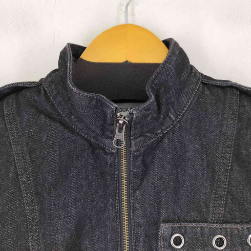 ラグアジェム LAGUA GEM 25AW STAND NECK ZIP デニムジャケット レディース FREE