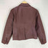 ITEM pig leather ピッグレザー クロコ型押し ジップレザージャケット レディース M