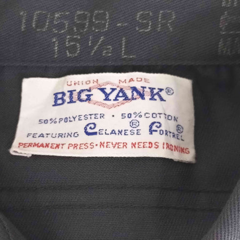 ビッグヤンク BIG YANK 70S カジュアルワークシャツ メンズ