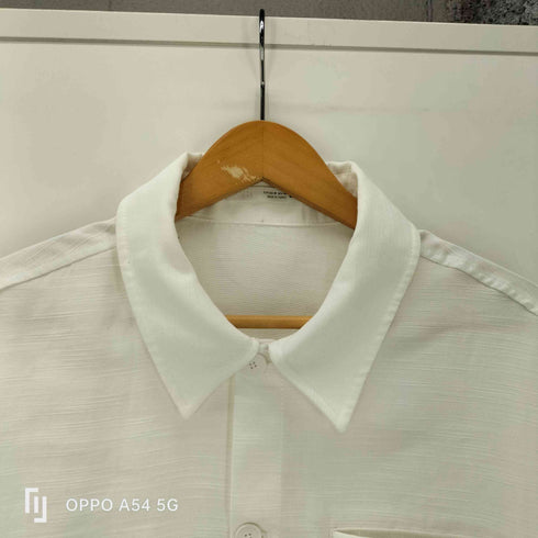 ザラ ZARA FLUID RELAXED FIT OVERSHIRT フリュイド リラックスフィット シャツ ジャケット メンズ import:M