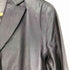 ギャップ Gap GENUINE LEATHER 本革 4Bテーラードジャケット レディース M