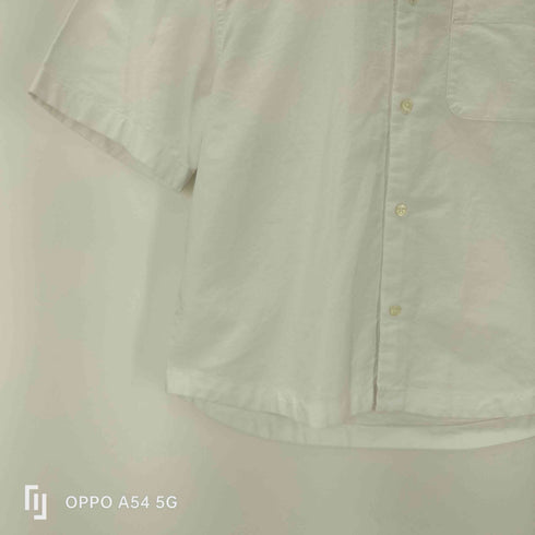 ザラ ZARA Oversized Fit Oxford Shirt オーバーサイズ フィット オックスフォード S/S シャツ メンズ import:S