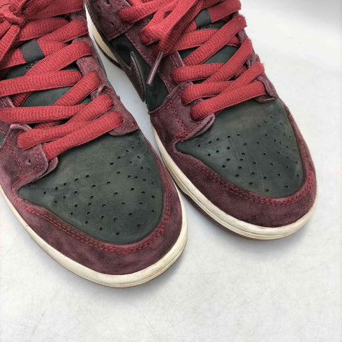 ナイキスケートボーディング NIKE SB Riot Skateshop ライオットスケートショップ DUNK LOW ダンク ロー マホガニー ダーク ビートルート チーム レッド メンズ JPN:26