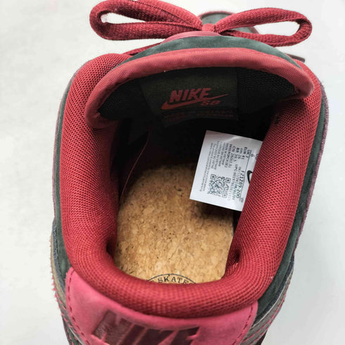 ナイキスケートボーディング NIKE SB Riot Skateshop ライオットスケートショップ DUNK LOW ダンク ロー マホガニー ダーク ビートルート チーム レッド メンズ JPN:26