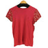 ポロバイラルフローレン Polo by RALPH LAUREN ペイズリー柄 クルーネックTシャツ レディース import:XS