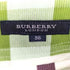 バーバリーロンドン BURBERRY LONDON ベルト付き グリーンチェック スカート レディース JPN:38