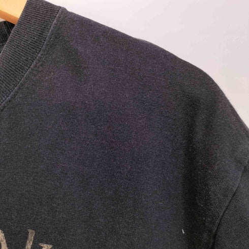 シュート SHOOT バンド ホワイト スネーク プリント S/S クルーネック Tシャツ メンズ import:L