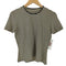レーヨン ボーダー 半袖カットソー casual レディース M