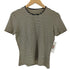 レーヨン ボーダー 半袖カットソー casual レディース M