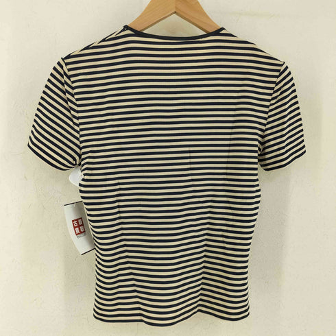 レーヨン ボーダー 半袖カットソー casual レディース M