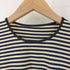 レーヨン ボーダー 半袖カットソー casual レディース M
