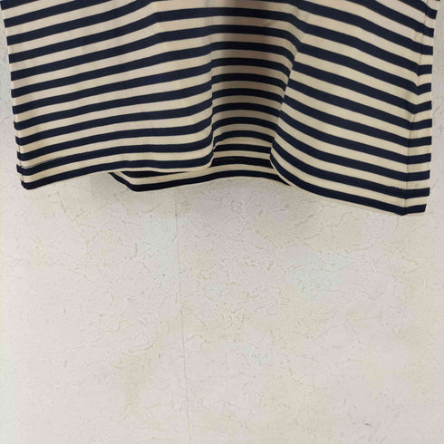 レーヨン ボーダー 半袖カットソー casual レディース M