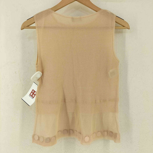 PHILOSOPHY DI ALBERTA FERRETTI ノースリーブ シアー ニット elegance レディース XS