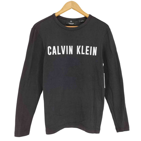 カルバンクラインパフォーマンス CALVIN KLEIN PERFORMANCE ロゴプリントL/Sカットソー レディース S