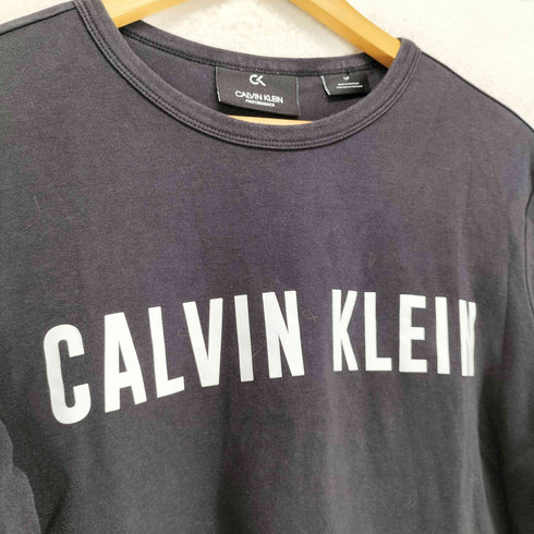カルバンクラインパフォーマンス CALVIN KLEIN PERFORMANCE ロゴプリントL/Sカットソー レディース S