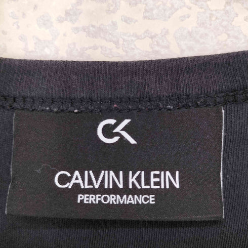 カルバンクラインパフォーマンス CALVIN KLEIN PERFORMANCE ロゴプリントL/Sカットソー レディース S
