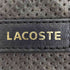 ラコステ LACOSTE トートバッグ パンチングレザー 牛革 パンチング加工 メンズ