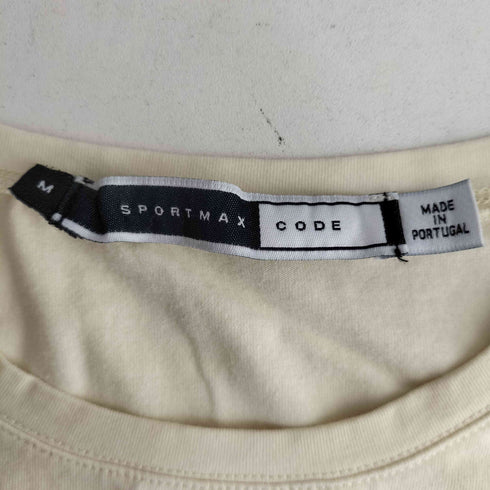 スポーツマックスコード SPORTMAX CODE ポルトガル製 半袖カットソー レディース M
