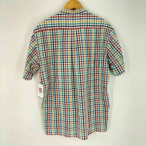 シュプリーム Supreme OLD 紙タグ バンドカラーリメイク 半袖シャツ メンズ import:M