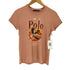 ラルフローレン RALPH LAUREN グラフィックプリント クルーネックTシャツ レディース import:M
