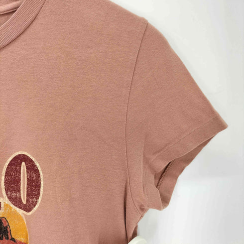 ラルフローレン RALPH LAUREN グラフィックプリント クルーネックTシャツ レディース import:M