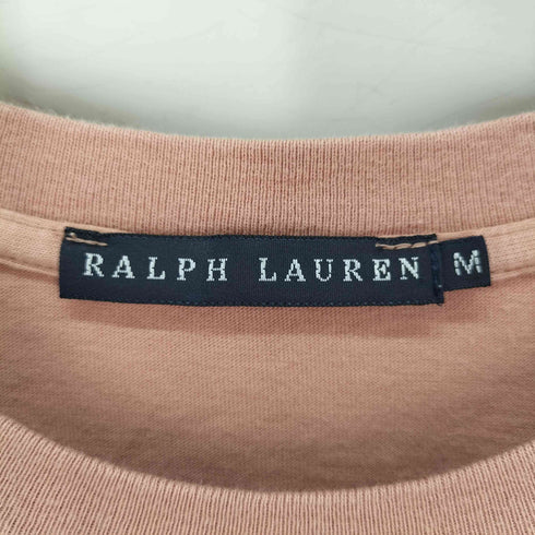 ラルフローレン RALPH LAUREN グラフィックプリント クルーネックTシャツ レディース import:M