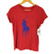 ポロラルフローレン POLO RALPH LAUREN ビックポニープリント クルーネックTシャツ レディース import:S 160/84a