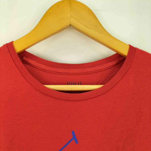 ポロラルフローレン POLO RALPH LAUREN ビックポニープリント クルーネックTシャツ レディース import:S 160/84a